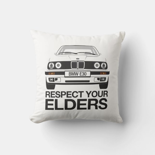 Cojín Decorativo BMW E30 Pillow (Anverso)