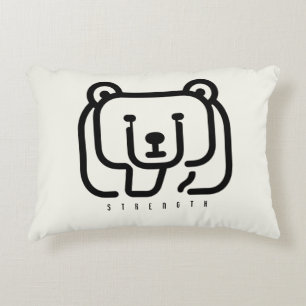 Cojín Decorativo BOAZ Bear – Icono de Fuerza