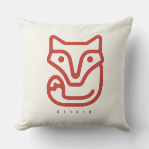 Cojín Decorativo BOAZ Fox / Curiosity Icon