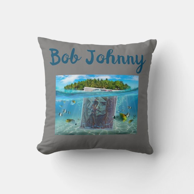 Cojín Decorativo Bob Johnny bank sierkussen (Anverso)