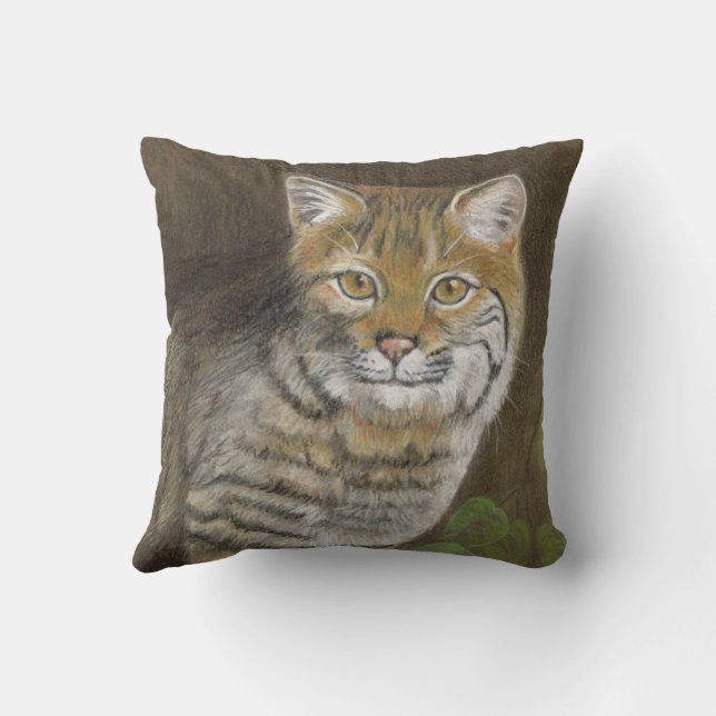 Cojín Decorativo Bobcat (Reverso)