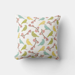 Cojín Decorativo Boceto acuático Birds & Blooms