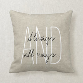 Cojín Decorativo Boda blanco gris beige Keepsake