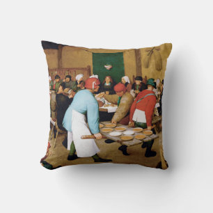 Cojín Decorativo Boda campesino, Pieter Bruegel