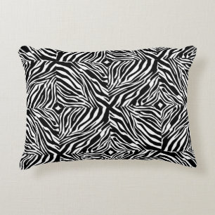 Cojín Decorativo Boda con estampado de animal en negro y blanco abs
