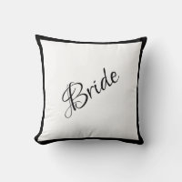 Boda de Moda Bride Black Script