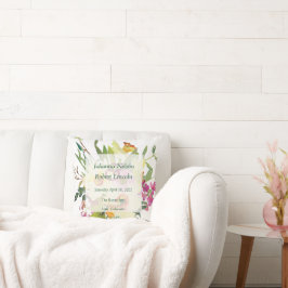 Cojín Decorativo Boda de ramo de primavera