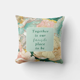 Cojín Decorativo Boda Floral Bohemia