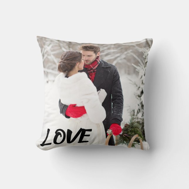 Cojín Decorativo Boda Photo Pillow (Anverso)