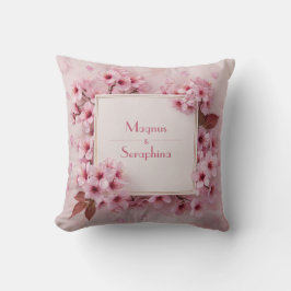 Cojín Decorativo Boda Rubor Cherry Blossom