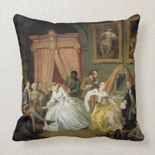 Cojín Decorativo Boda un modo del la: IV, el Toilette, c.1743