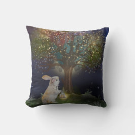 Cojín Decorativo Boganhues "Pipa & Marlow" estampa de bosque encant