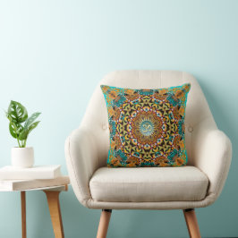 Cojín Decorativo Bohemian Batik Mandala OM Yoga