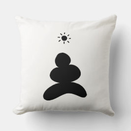 Cojín Decorativo Boho abstract Stone and Sun