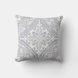 Cojín Decorativo Boho Briella Mandala Light Slate Grey