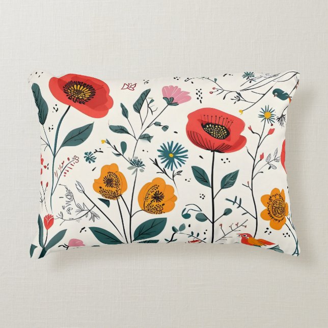 Cojín Decorativo Boho Floral Dream Pillow (Anverso)