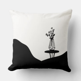 Cojín Decorativo Boho Flower pot on table