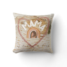 Boho Mama Textos con plumas lunares y nombres de n