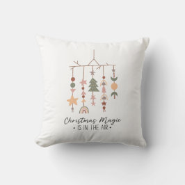 Cojín Decorativo Boho Navidades Festividad Mágica