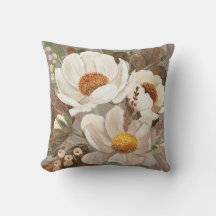 Boho neutro acuarela peony floral
