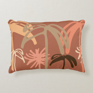 Cojín Decorativo Boho Palm Trees Clay