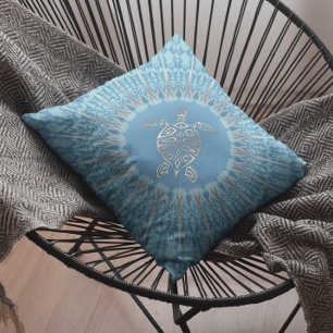 Cojín Decorativo Boho Playa Animal Tortuga