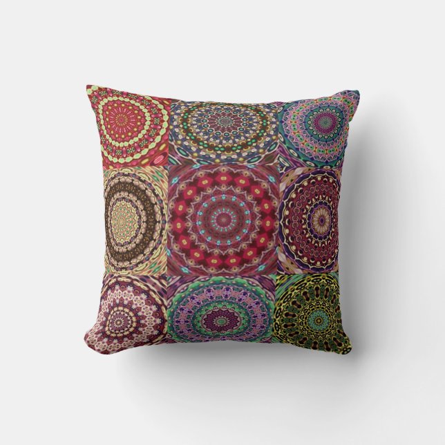Cojín Decorativo Boho Quilt Pillow (Anverso)
