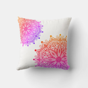 Cojín decorativo Boho Rainbow Mandala