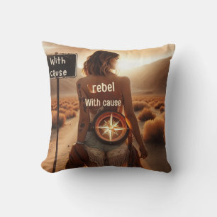 Cojín Decorativo Boho Rebel With Cause – Desert Woman