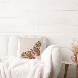 Cojín Decorativo Boho Rust Butterfly bohemio
