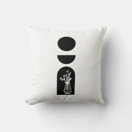 Cojín Decorativo Boho Sun Moon Flower Pot boho bohemian