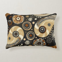 Boho Tribal Pillow de Paisley y Mandala