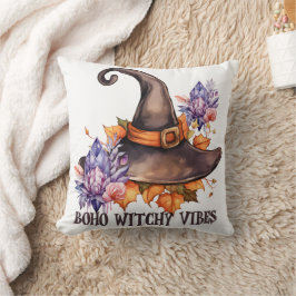 Cojín Decorativo Boho Witchy Vibes Halloween 