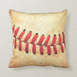 Cojín Decorativo Bola del béisbol del vintage
