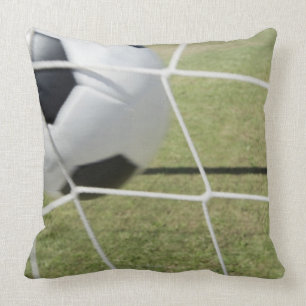 Cojín Decorativo Bola y meta de fútbol