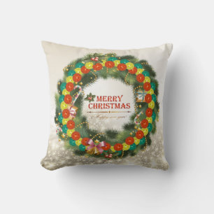 Cojín Decorativo Bolas de pastoreo navideñas 1-1A