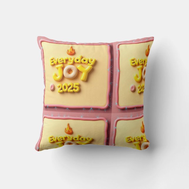 Cojín Decorativo Bold Sketch Pulse (Reverso)