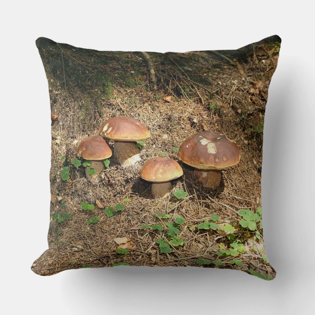 Cojín Decorativo boletus (Anverso)