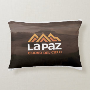 Cojín Decorativo Bolsa La Paz ciudad del cielo