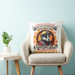 Cojín Decorativo Bombero de perros