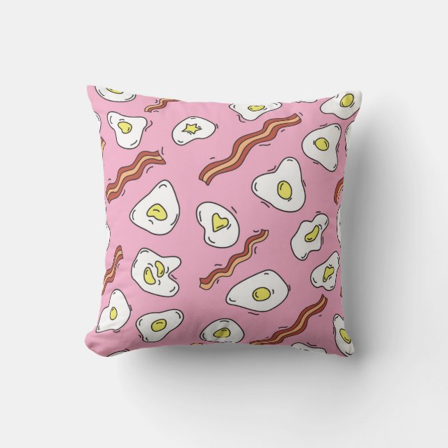 Cojín Decorativo Bonanza para el desayuno: Personalizados Delights (Anverso)