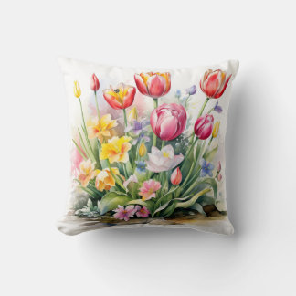 Cojín Decorativo Bonito algodón de flores