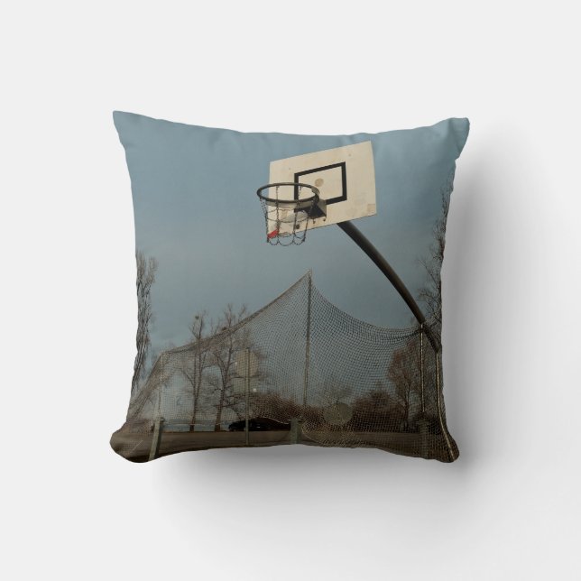 Cojín Decorativo Bonito Baloncesto (Anverso)