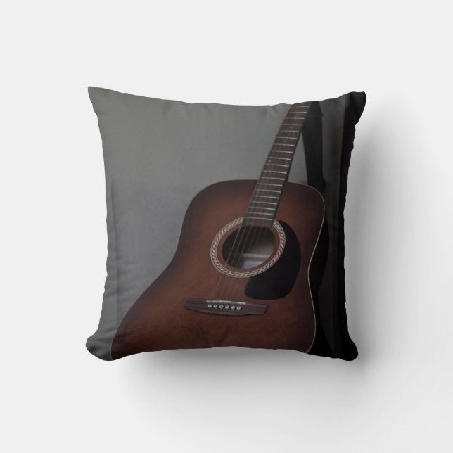 Cojín Decorativo Bonito Bass Guitar (Anverso)