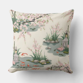 Cojín Decorativo Bonito Cherry Blossom Floral Charm