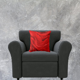 Cojín Decorativo Bonito degradado estético rojo