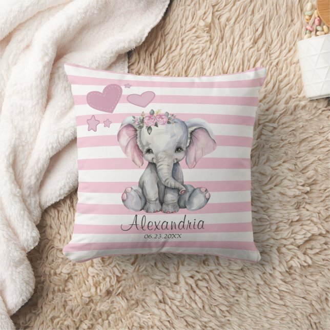 Cojín Decorativo Bonito elefante (Manta)