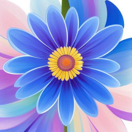 Cojín Decorativo Bonito Flor abstrante púrpura
