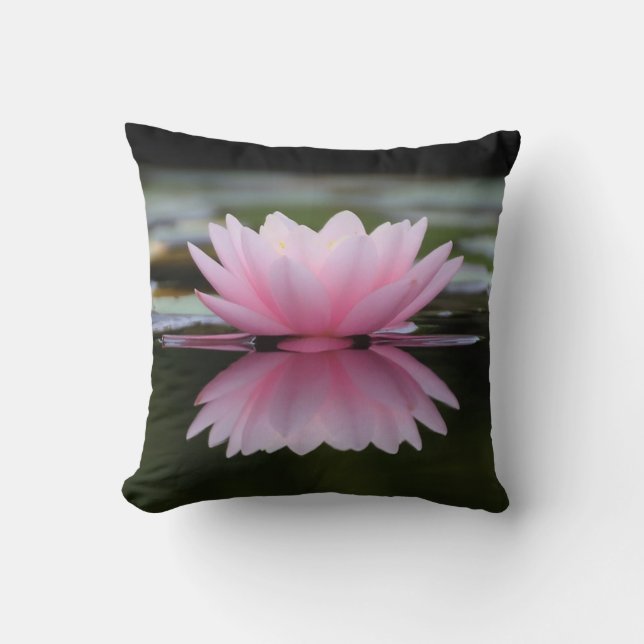 Cojín Decorativo Bonito Lotus ,Paisaje (Anverso)