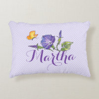 Bonito Morado Moral Gloria Acento Pillow
